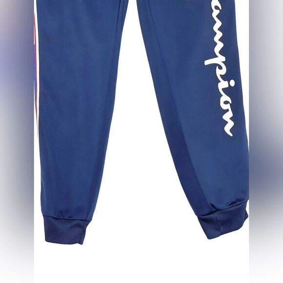 Champion Kids Blue Sweatpants with Logo - Picture 4 of 10
